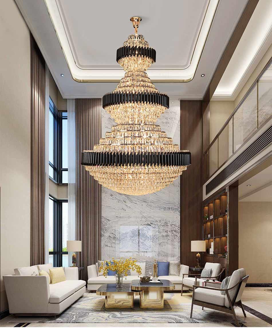 The Descent - Nordic Side - Chandelier, crystal