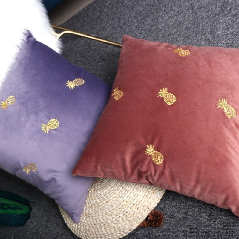 Pineapple Cushion Covers - Nordic Side - 