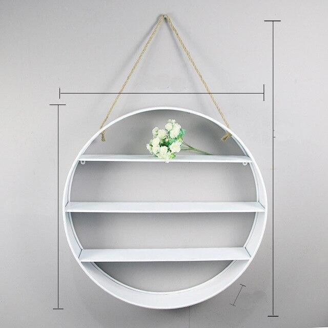 Lau - Wood & Iron Wheel Shelf - Nordic Side - 12-02, modern-farmhouse