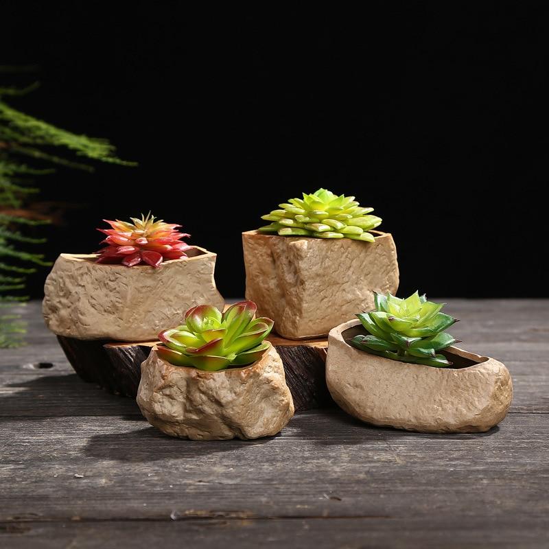 Trae - Varnished Ceramic Flower Plant Pot - Nordic Side - 02-09, modern-farmhouse