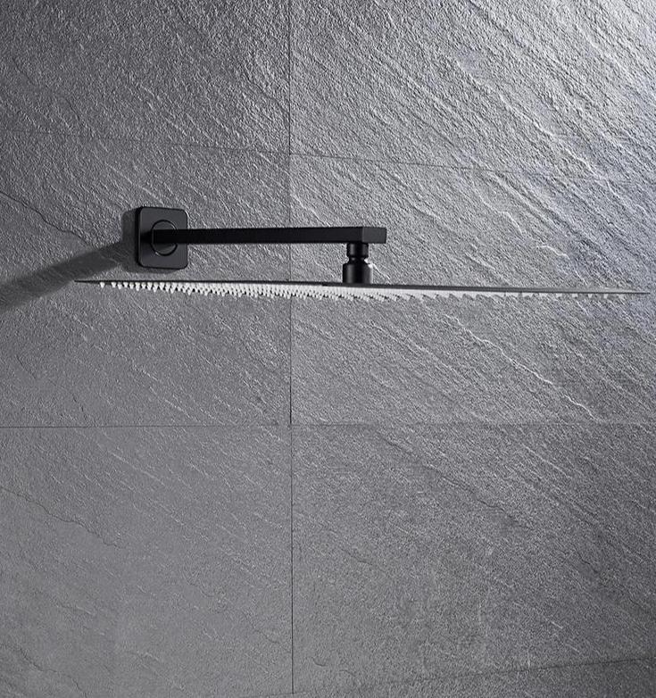 Arlo - Large Luxury Rainfall Shower Head - Nordic Side - 01-14, bathroom-collection, modern-pieces