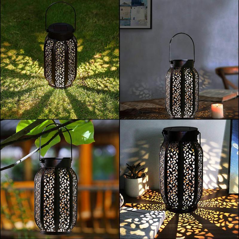 Lily - Vintage Shadow Cast Lantern - Nordic Side - 06-23