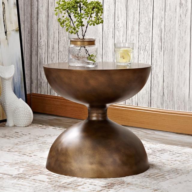 Zephyr - Modern Hourglass Accent Side Table - Nordic Side - 05-02, feed-cl0-over-80-dollars, feed-cl1-furniture, modern-furniture