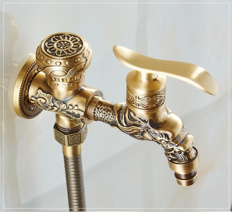 Felicia - Vintage Brass Wall Mounted Bidet - Nordic Side - 04-24, feed-cl0-over-80-dollars, modern-farmhouse