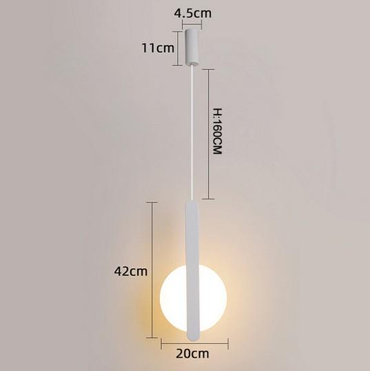 Declan - Modern LED Hanging Light - Nordic Side - 5-22, feed-cl1-lights-over-80-dollars