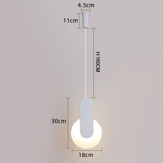 Declan - Modern LED Hanging Light - Nordic Side - 5-22, feed-cl1-lights-over-80-dollars