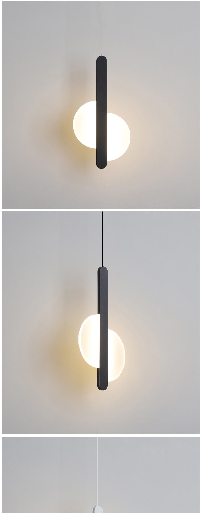 Declan - Modern LED Hanging Light - Nordic Side - 5-22, feed-cl1-lights-over-80-dollars