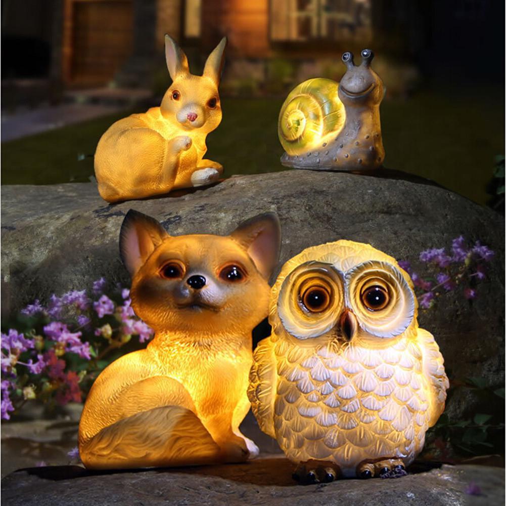 Woodland Animals LED Garden Lights - Nordic Side - 