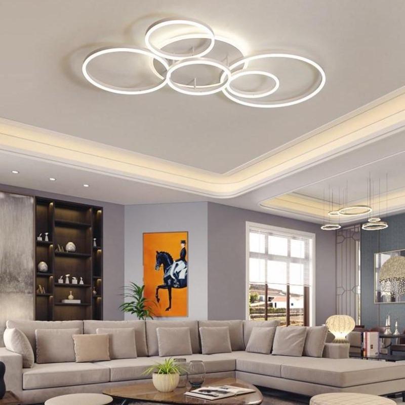 Hatillo Geometric Ceiling Light - Multi-Layer Design