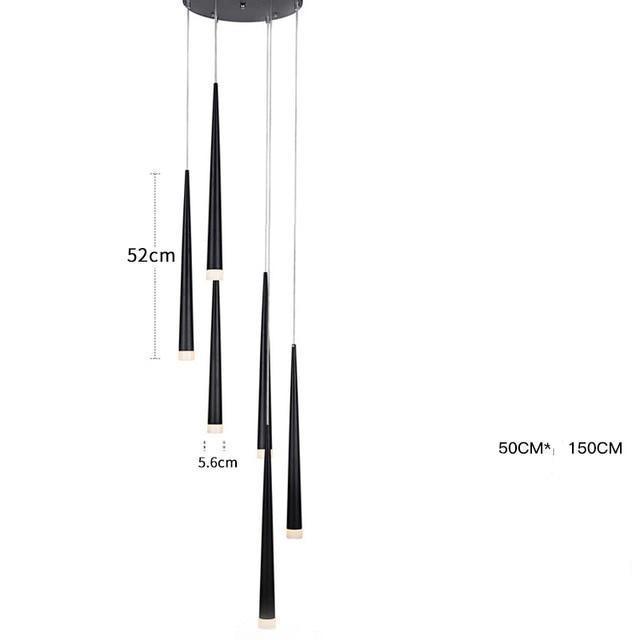 Staircase Rotating Chandelier - Nordic Side - 