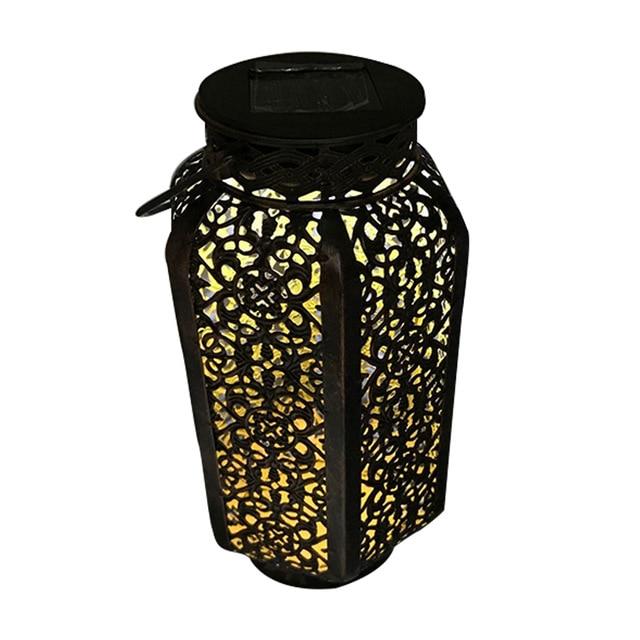 Lily - Vintage Shadow Cast Lantern - Nordic Side - 06-23