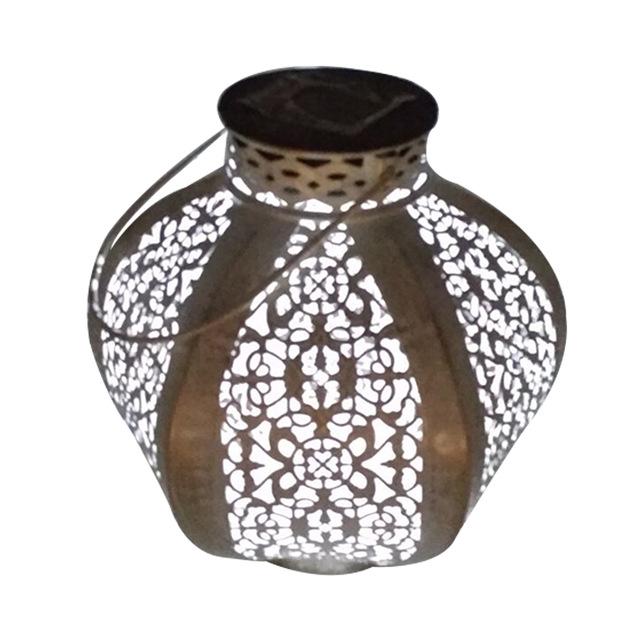 Lily - Vintage Shadow Cast Lantern - Nordic Side - 06-23