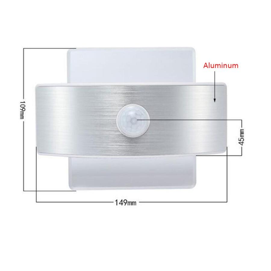 Zahara - Motion Sensor Wall Lamp - Nordic Side - 05-12, modern-lighting, modern-pieces