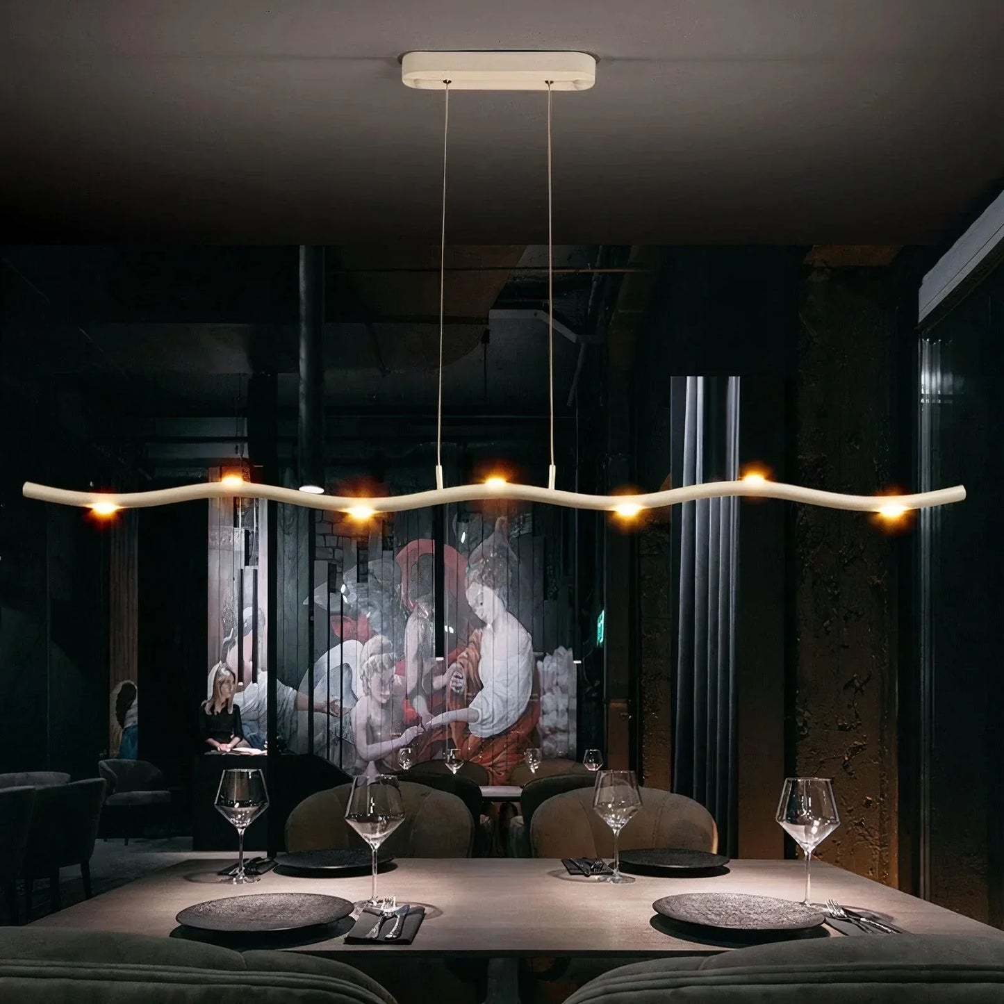 Nakano Simplistic LED Chandelier by Noru