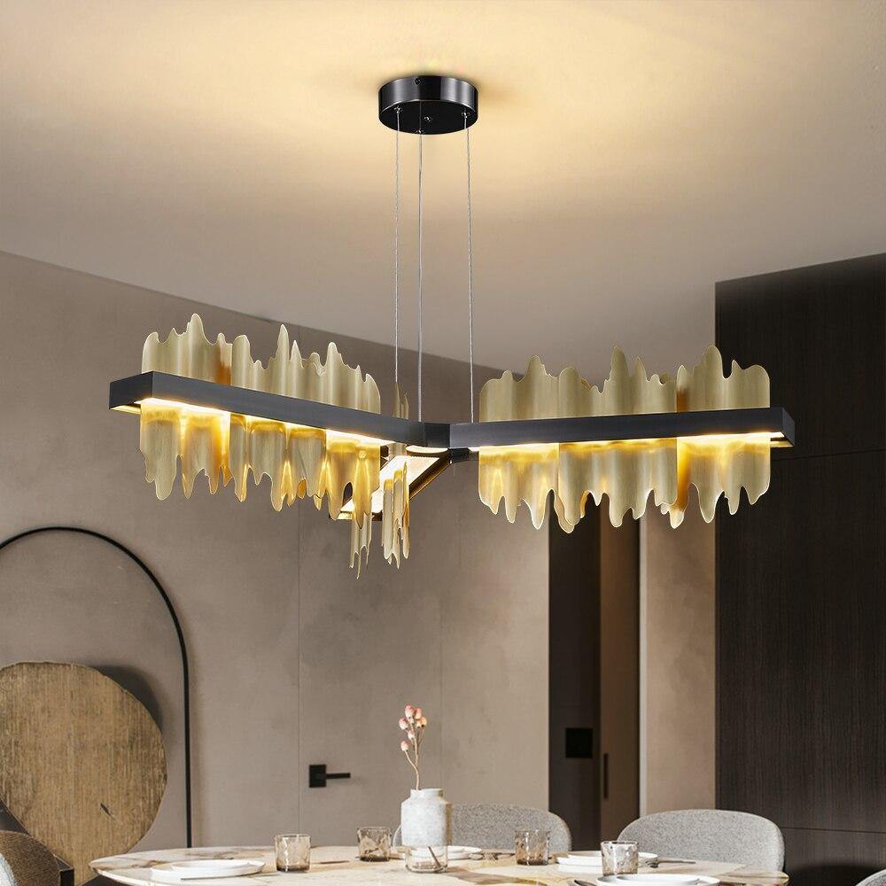 Black Dragons Tripartition - Nordic Side - black, chandelier