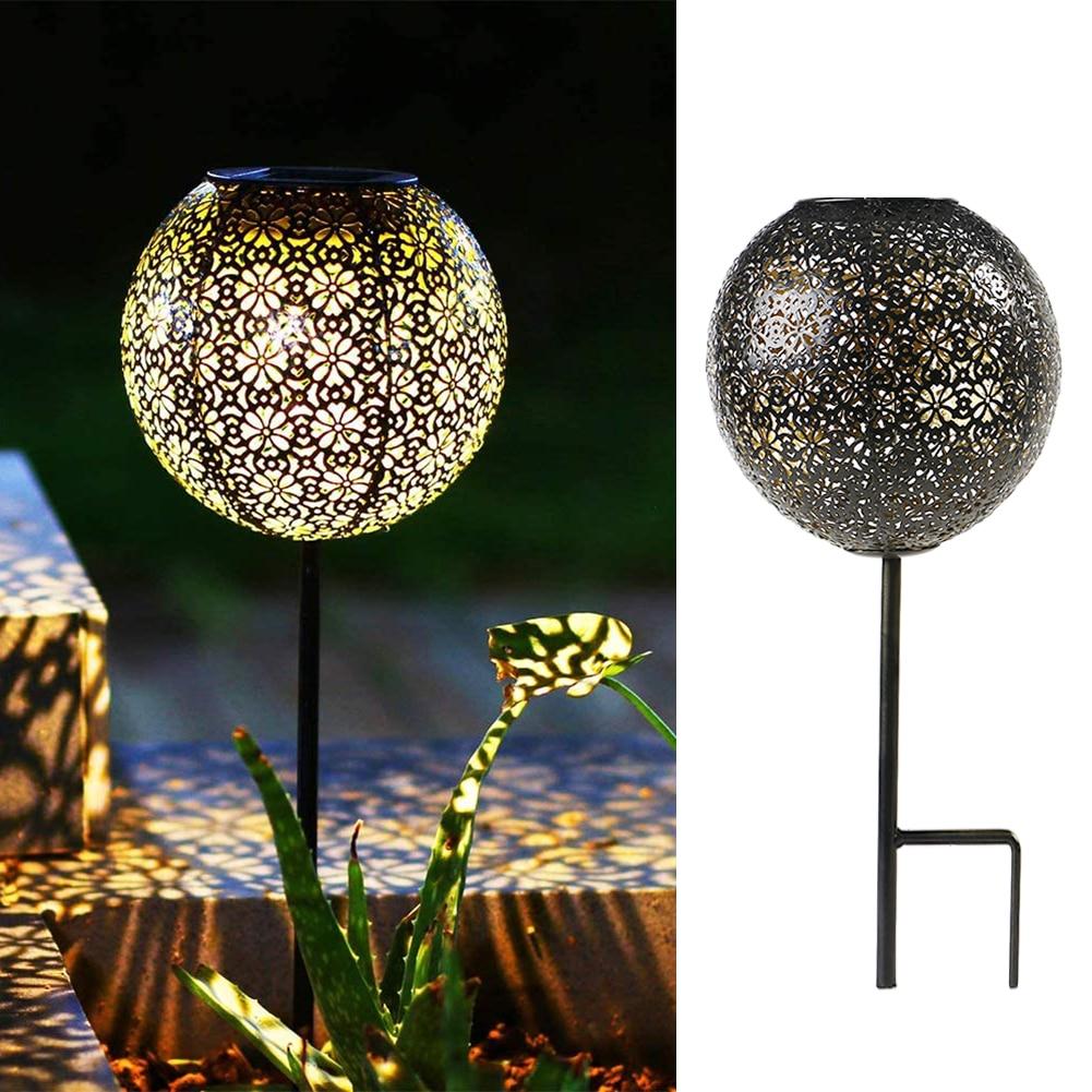 Jamila - Solar Garden Shadow Cast Lantern - Nordic Side - 06-22