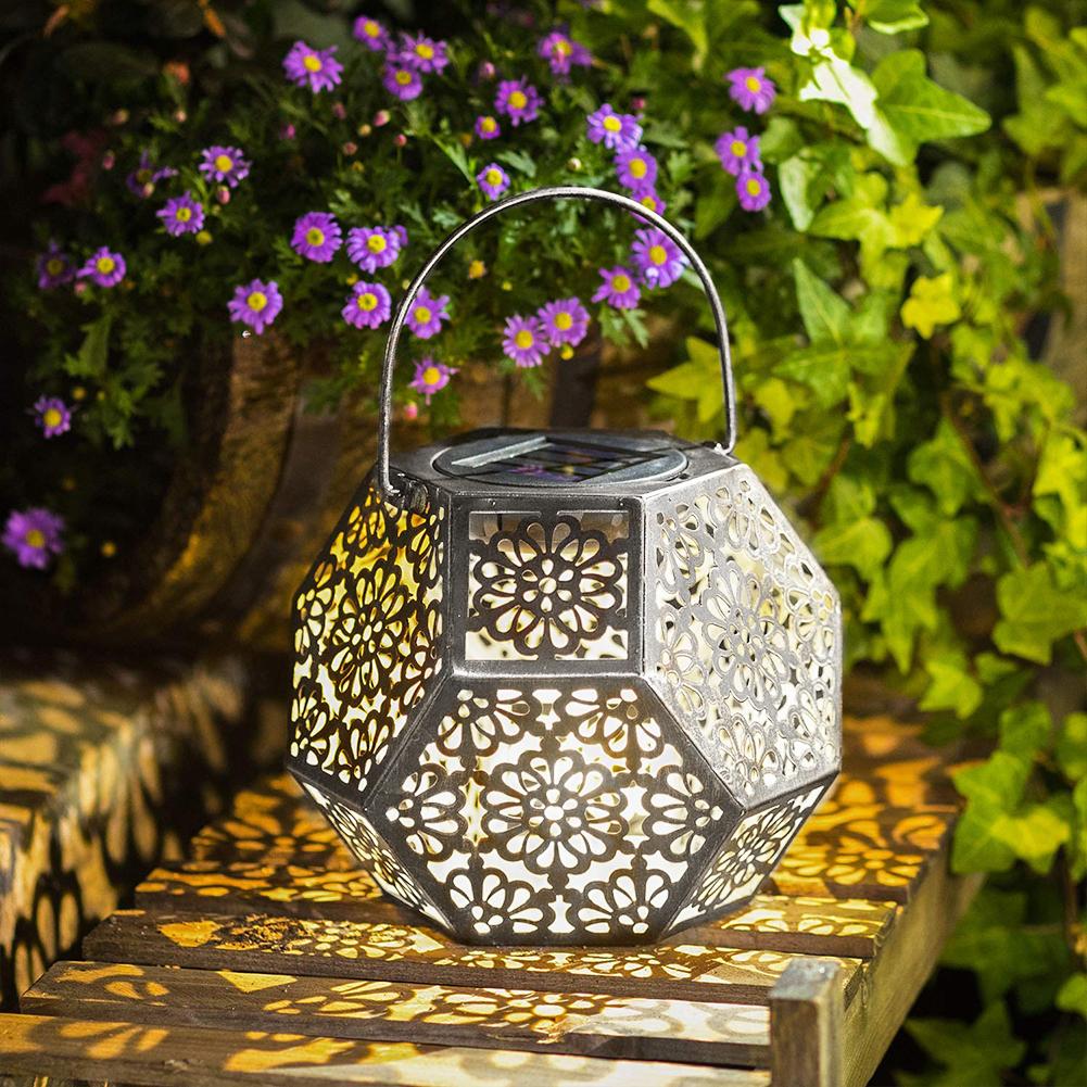 Rafik - Geometric Shadow Cast Lantern - Nordic Side - 06-22