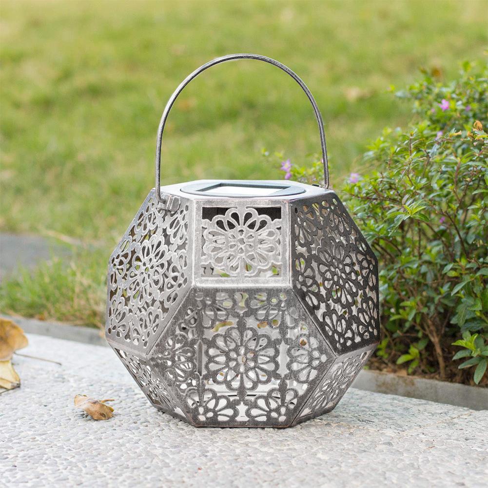 Rafik - Geometric Shadow Cast Lantern - Nordic Side - 06-22