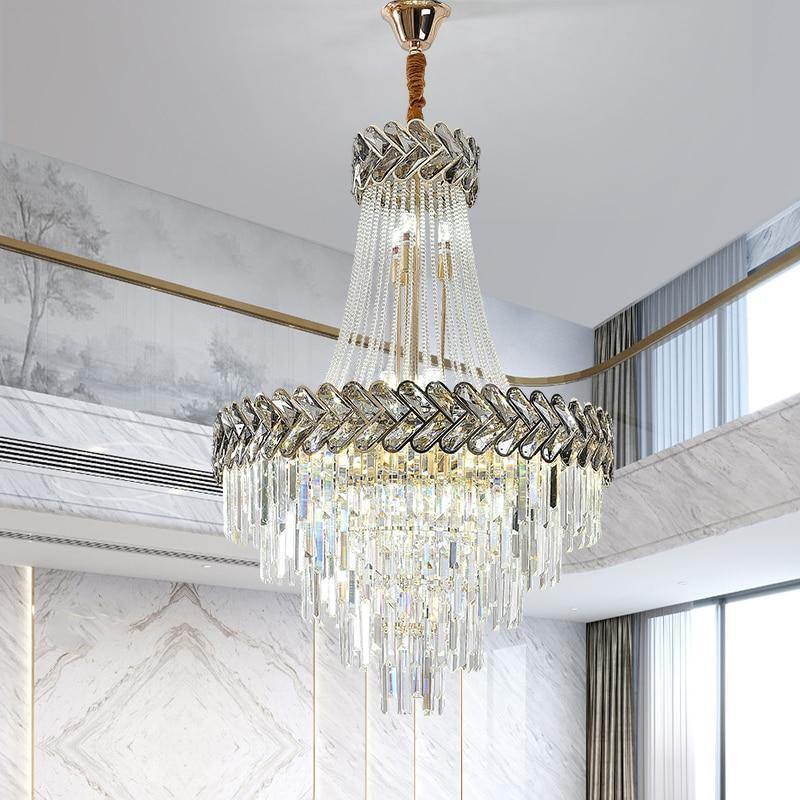 Grand Chevron Chandelier - Nordic Side - 