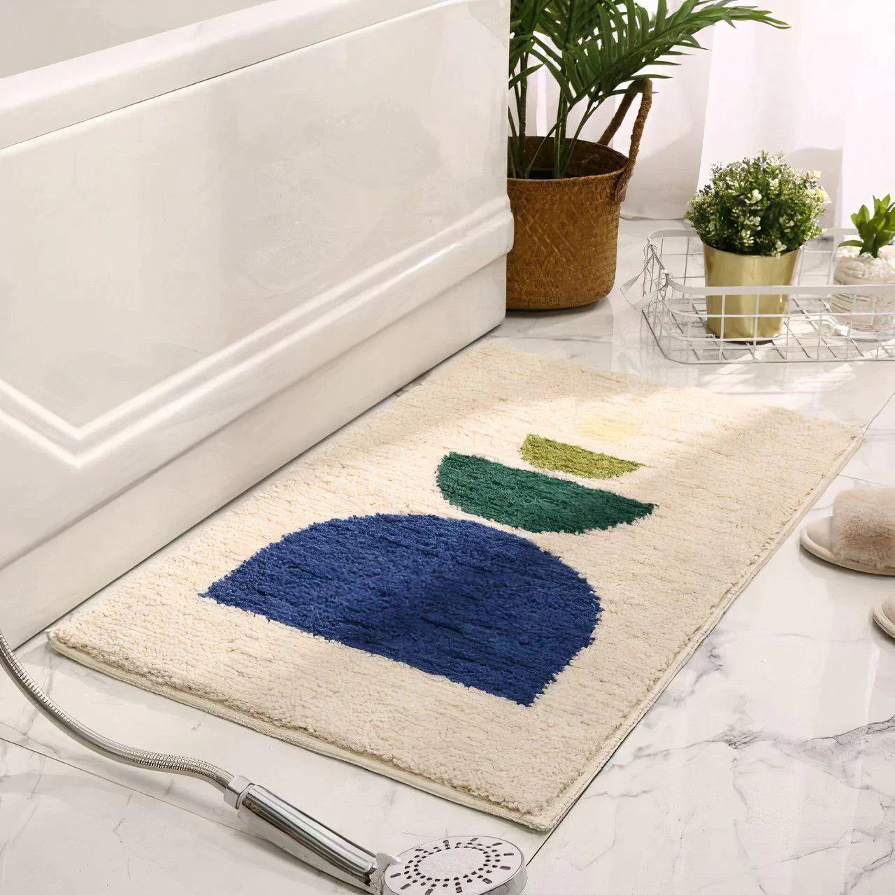 Neske Abstract Bath Mat