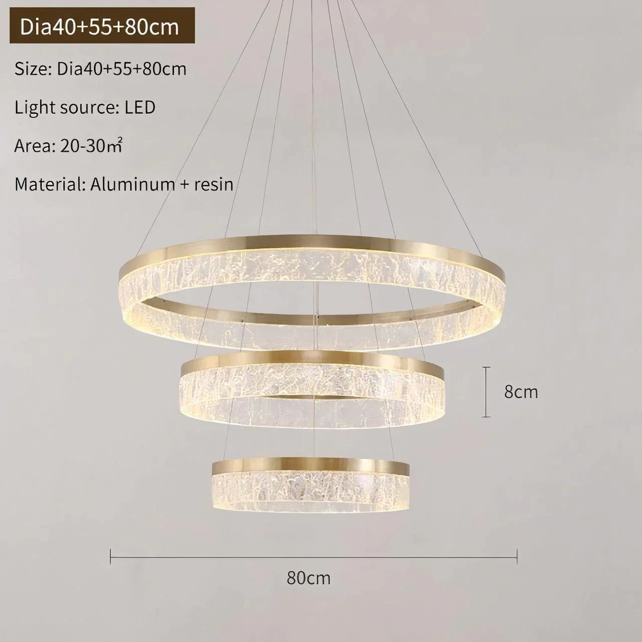 Bjorn Luxury LED Chandelier