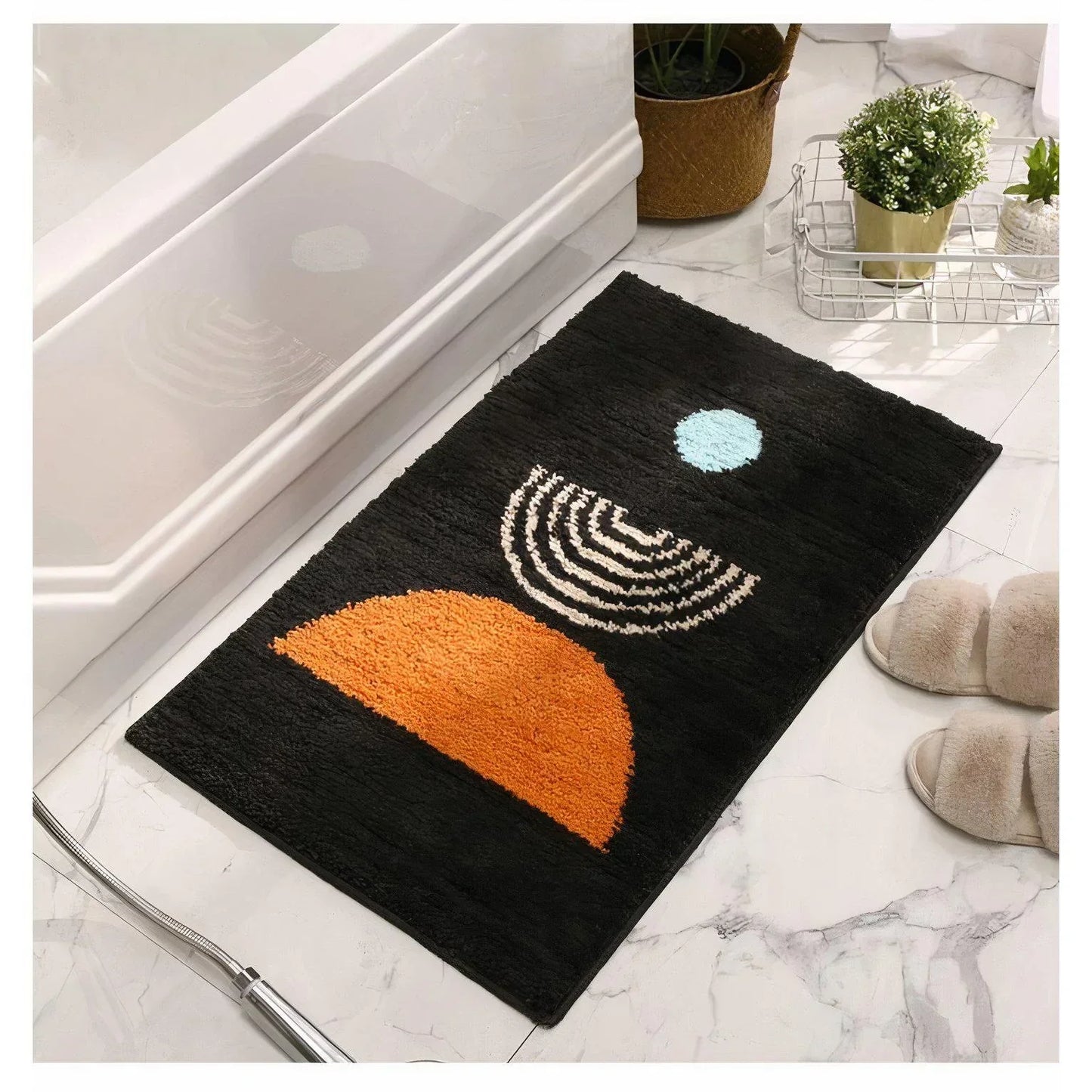 Neske Abstract Bath Mat