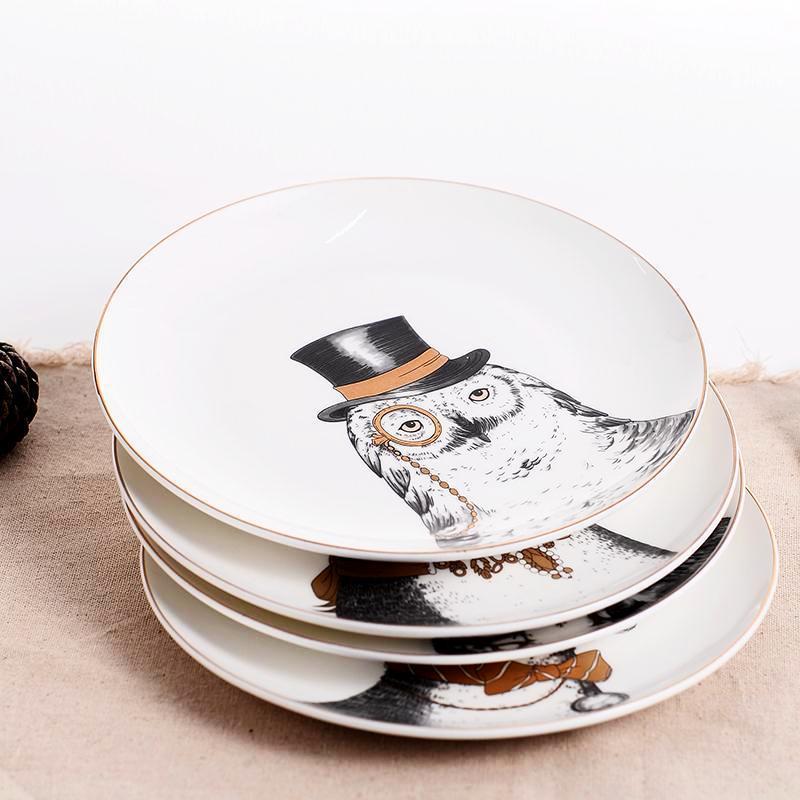 High-grade animal series ceramic tableware - Nordic Side - 