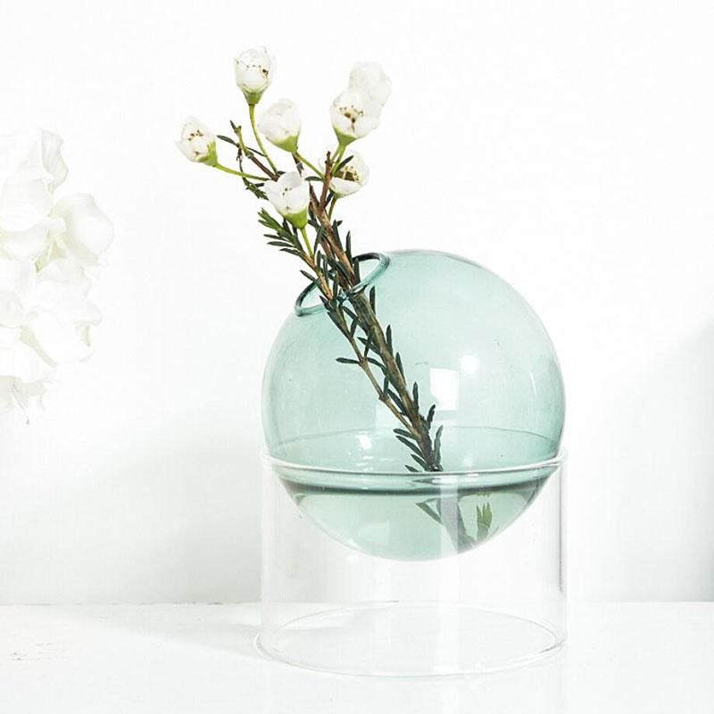 Mini Colorful Spherical Glass Vase