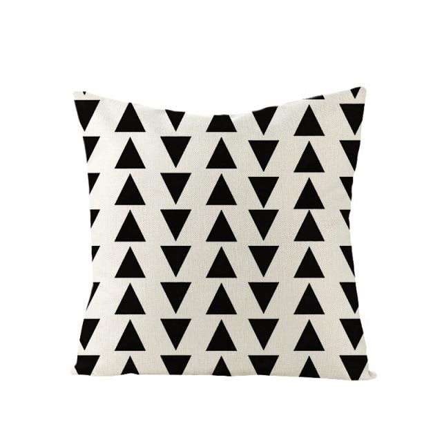 Scandinavian Geometry Cushion Cover