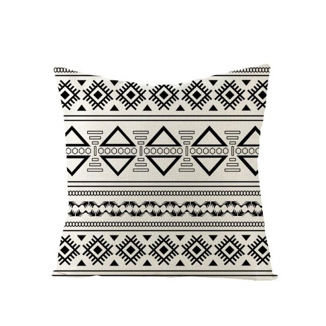 Scandinavian Geometry Cushion Cover