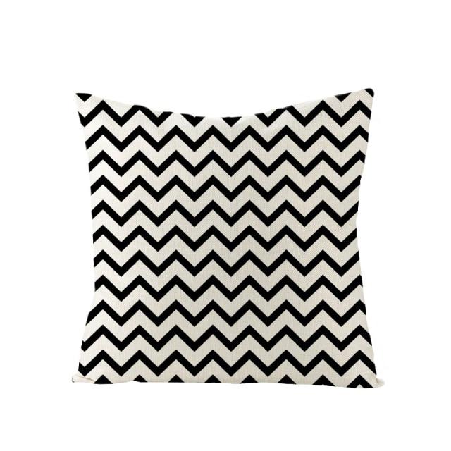 Scandinavian Geometry Cushion Cover