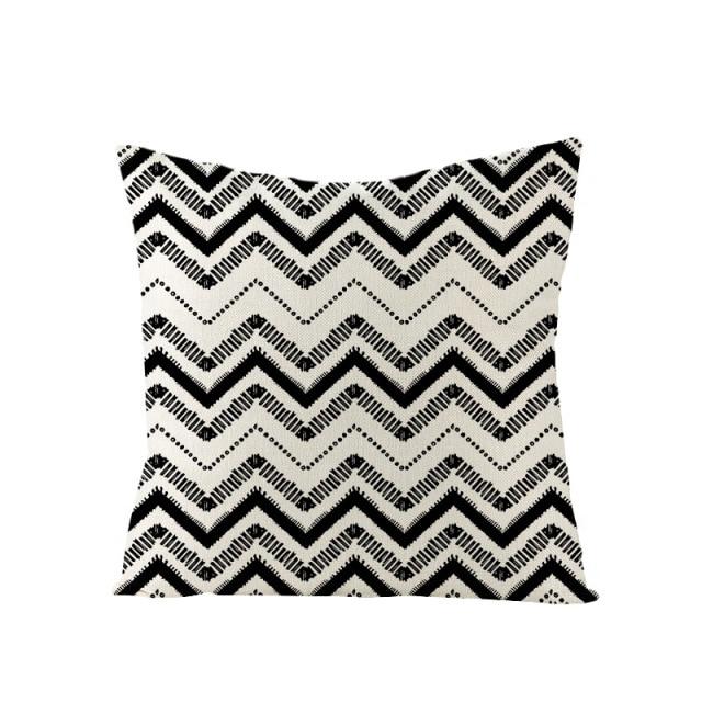 Scandinavian Geometry Cushion Cover