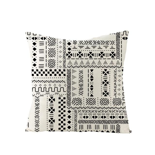 Scandinavian Geometry Cushion Cover