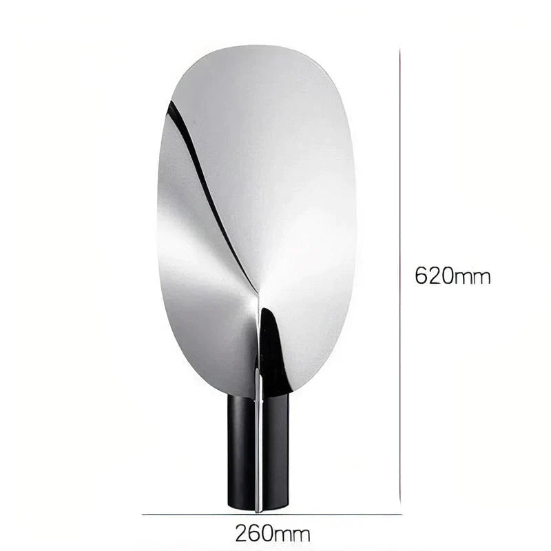 Manu Modern Chrome Table Lamp