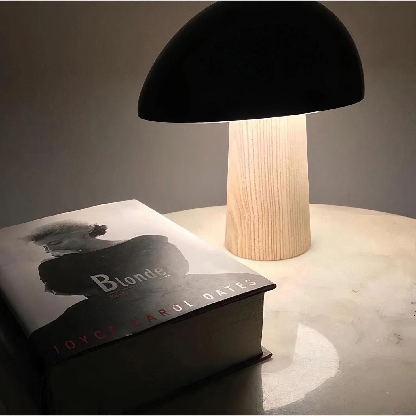 Burr Modern Mushroom Table Lamp