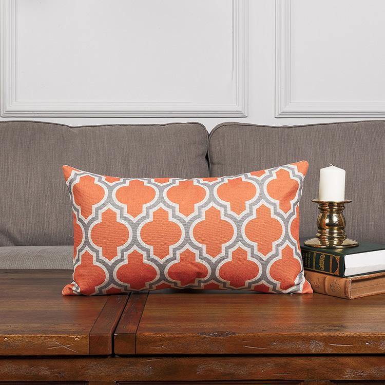 Red Orange Vintage Cushions - Nordic Side - 