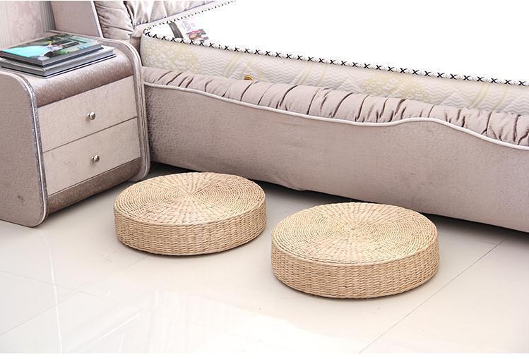 Tatami - Natural Straw Floor Cushion - Nordic Side - 01-16, feed-cl0-over-80-dollars