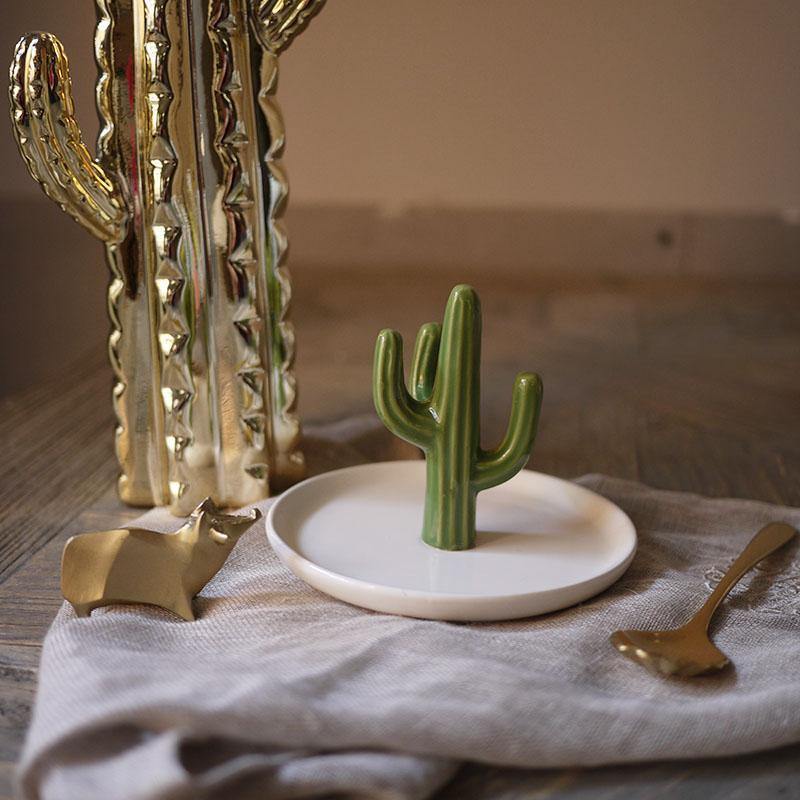 Adorable Cactus Jewellery Tray - Nordic Side - 