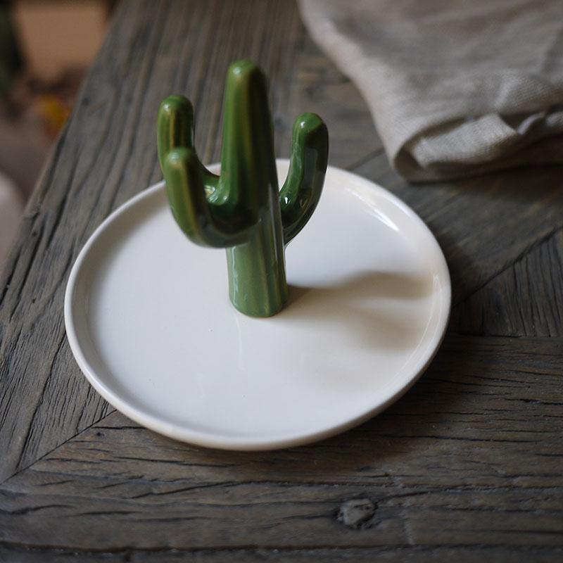 Adorable Cactus Jewellery Tray - Nordic Side - 