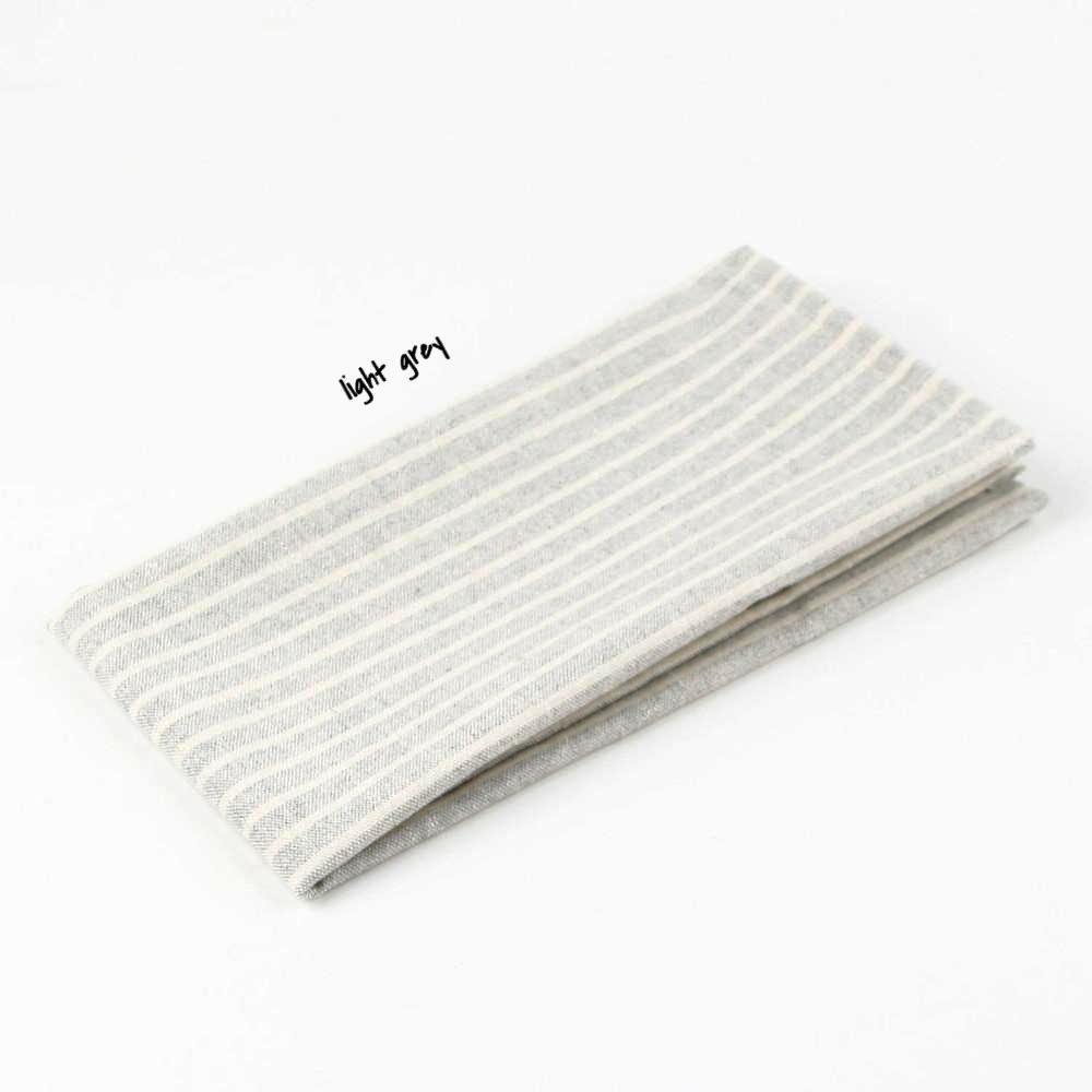 30x40cm Striped Cotton Linen Tablemat - Nordic Side - 