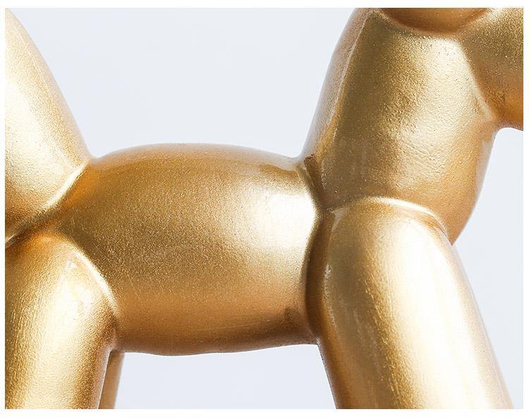 Resin Balloon Dog Figures - Nordic Side - 