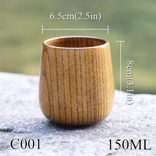 Wooden Tea Cup - Nordic Side - 