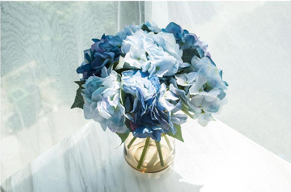 Artificial Hydrangea Flowers - Nordic Side - 