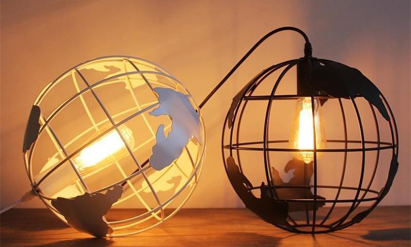 Modern Nordic World Globe Hanging Light - Nordic Side - 11-27, best-selling-lights, feed-cl0-over-80-dollars, hanging-lamp, lamp, light, lighting, lighting-tag, modern, modern-lighting, moder