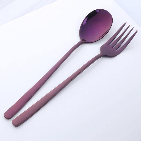 2 Pieces Fork & Spoon Set - Nordic Side - 