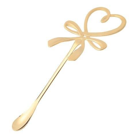 Bow Knot Heart Tea Spoon - Nordic Side - 