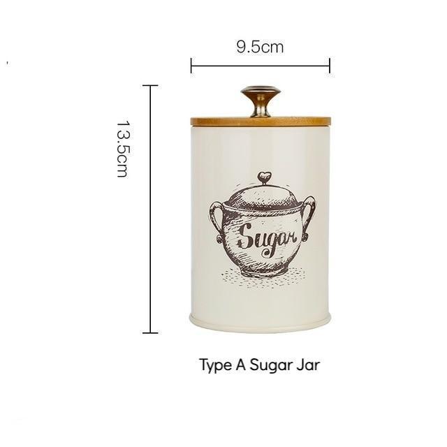 Coffee, Tea and Sugar Jars - Nordic Side - 