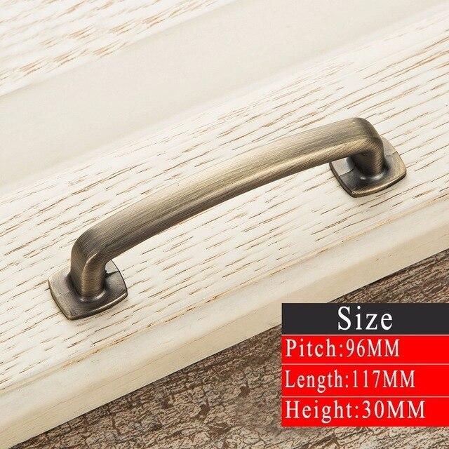 Vintage Metal Kitchen Drawer & Cabinet Handle - Nordic Side - 02-13, modern-pieces