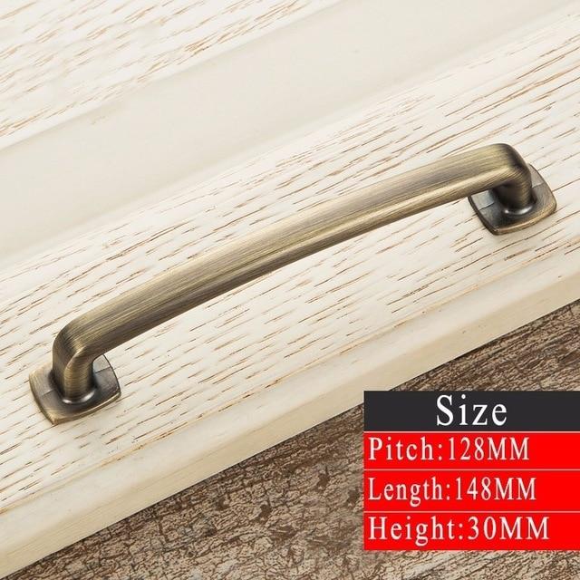 Vintage Metal Kitchen Drawer & Cabinet Handle - Nordic Side - 02-13, modern-pieces