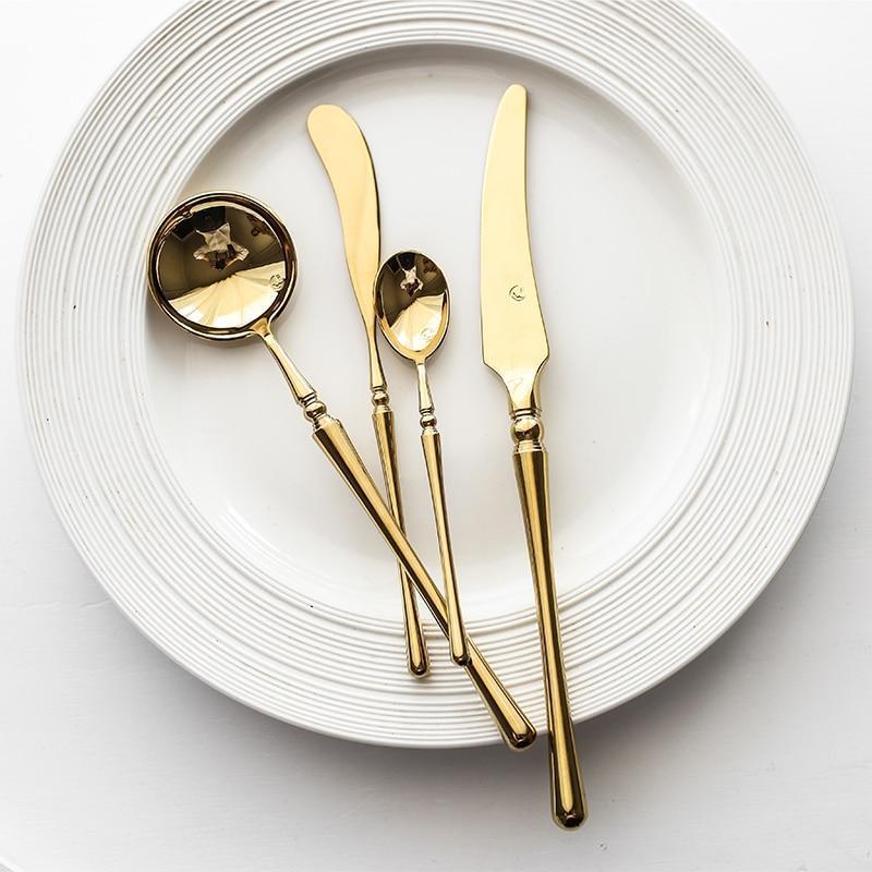 Antique Metal Cutlery - Nordic Side - 